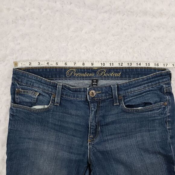 Gap 12 / 31 dark wash bootcut jeans - Picture 6 of 7